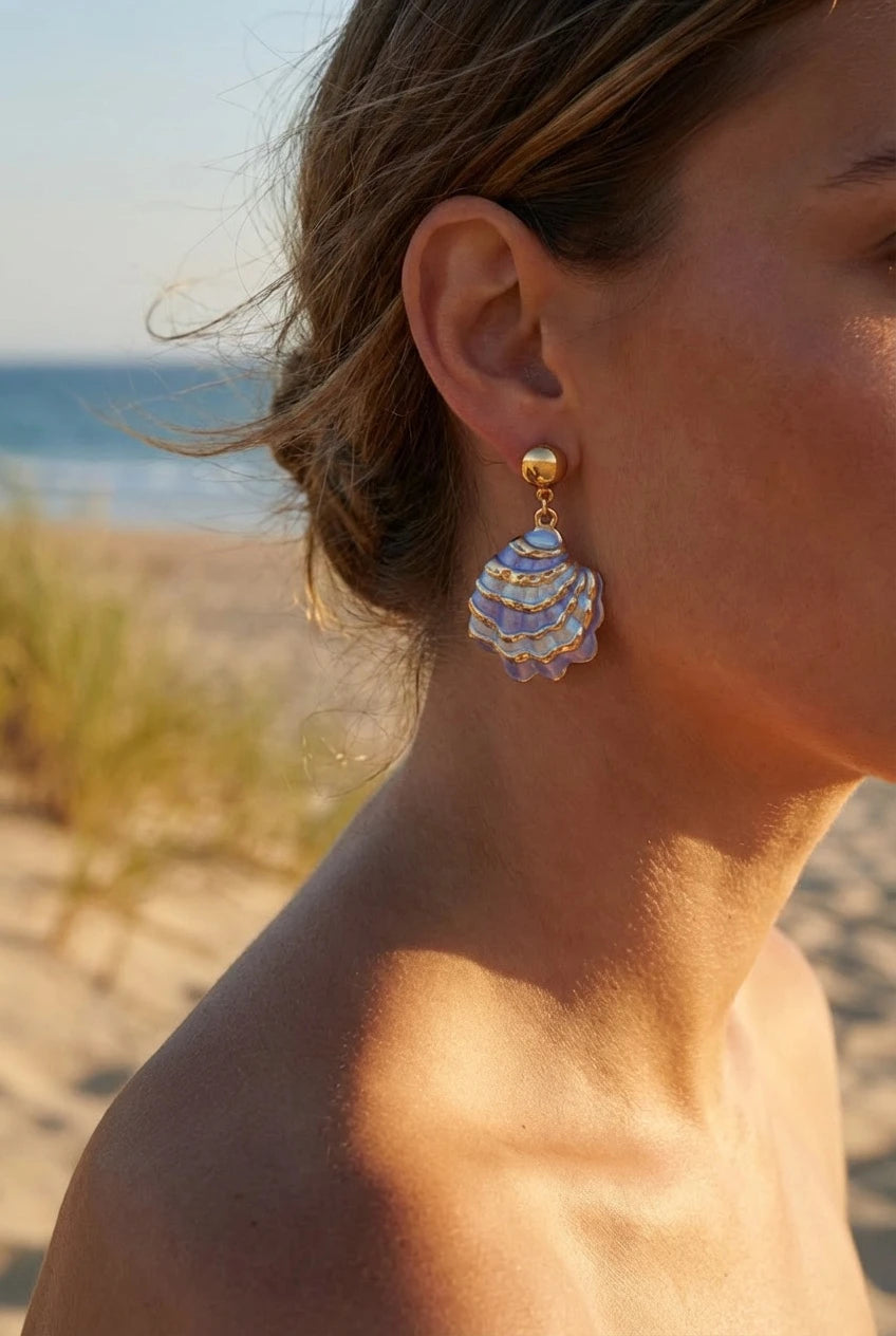 Boucles d’oreilles en acier inoxydable