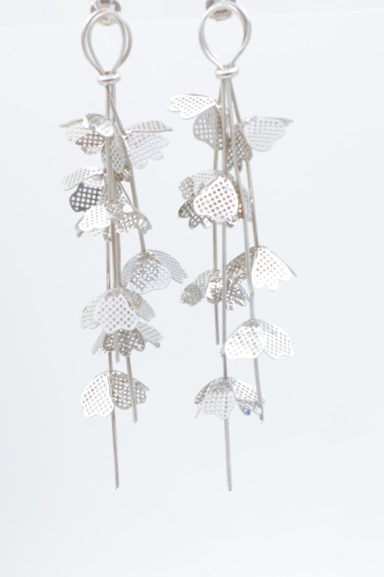 Boucles d'oreilles en acier inoxydable - ARGENT