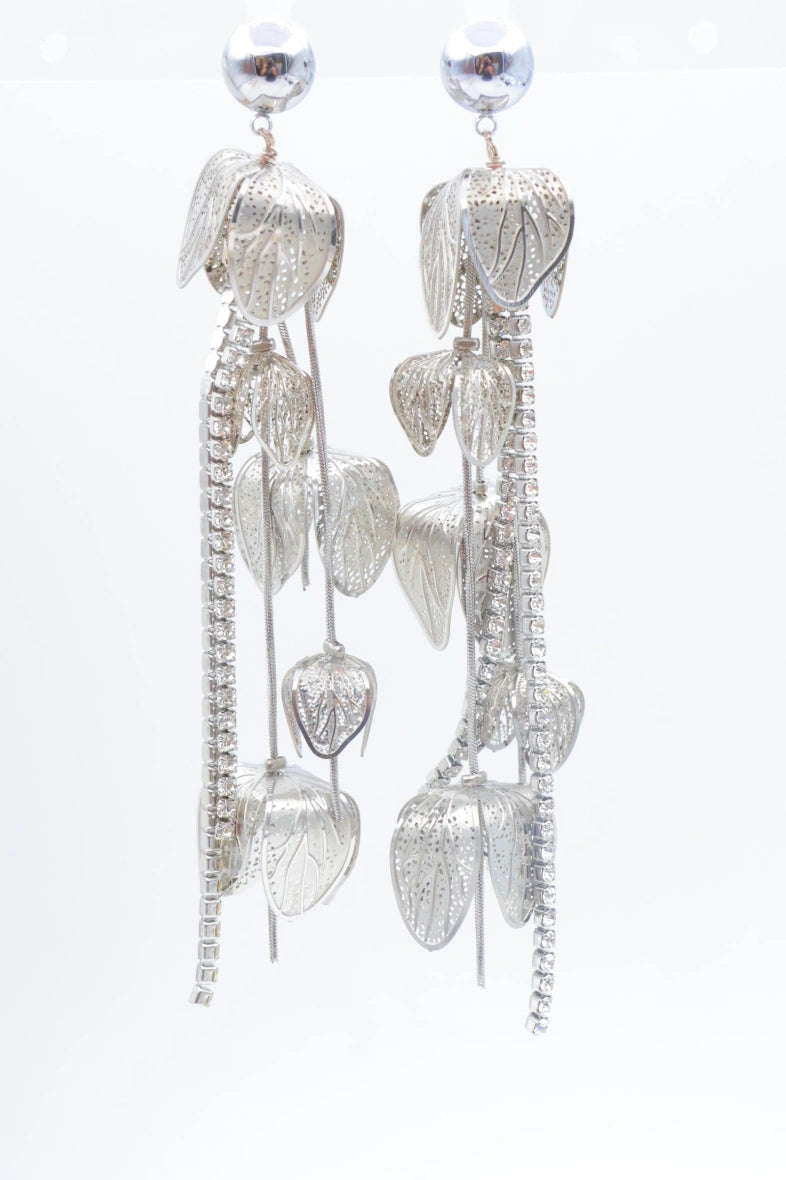 Boucles d'oreilles en acier inoxydable - ARGENT