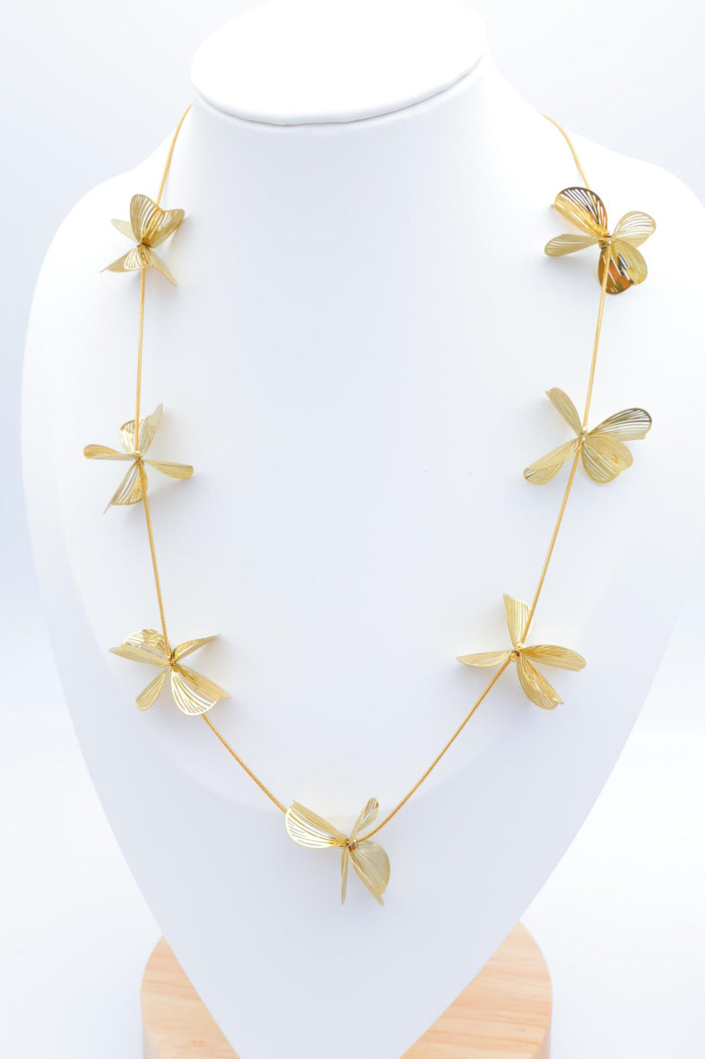 Collier sautoir en acier inoxydable - DORÉ