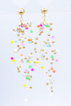 Boucles d'oreilles en acier inoxydable - MULTICOLORE