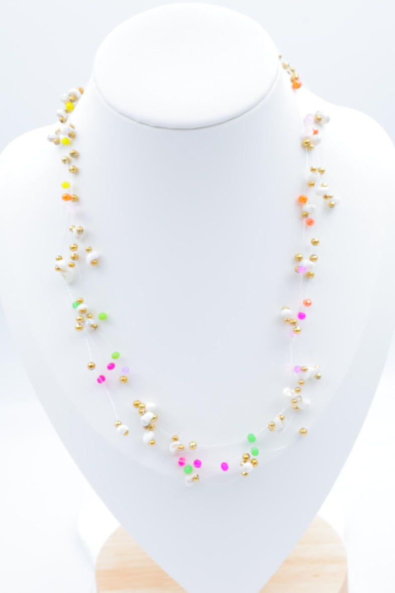 Collier en acier inoxydable - MULTICOLORE