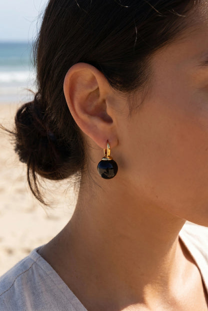 Boucles d’oreilles en acier inoxydable