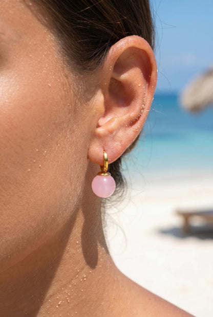 Boucles d’oreilles en acier inoxydable