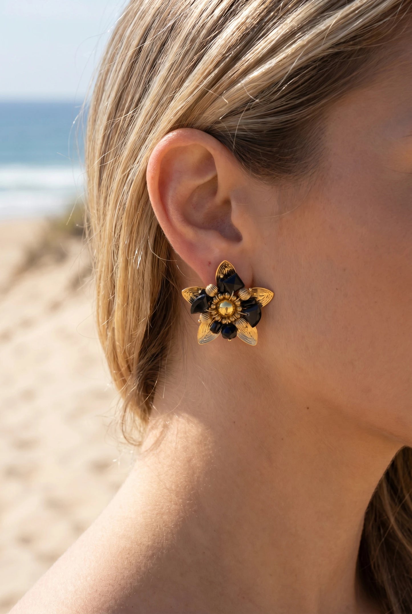 Boucles d’oreilles en acier inoxydable