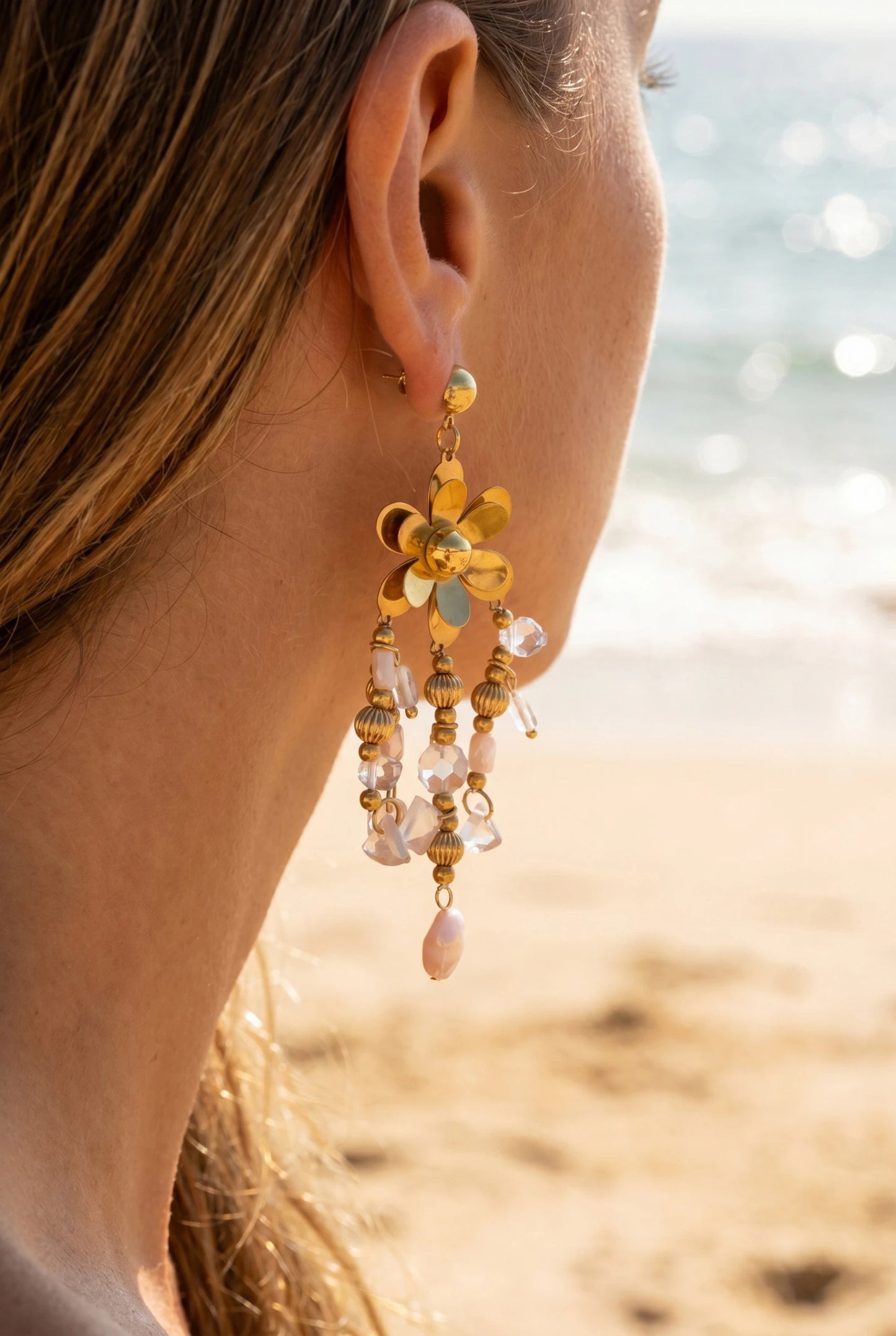 Boucles d’oreilles en acier inoxydable