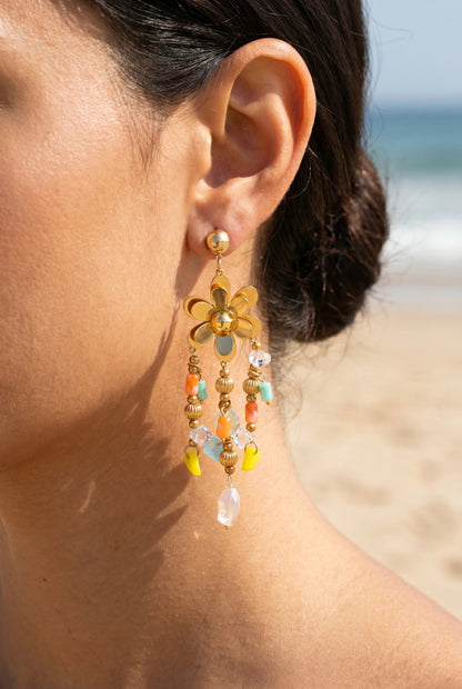 Boucles d’oreilles en acier inoxydable