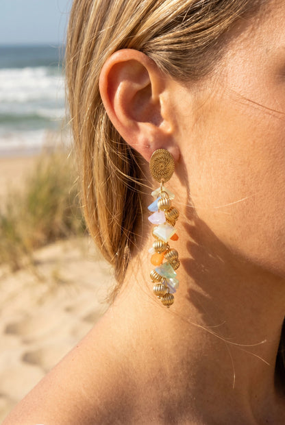 Boucles d’oreilles en acier inoxydable