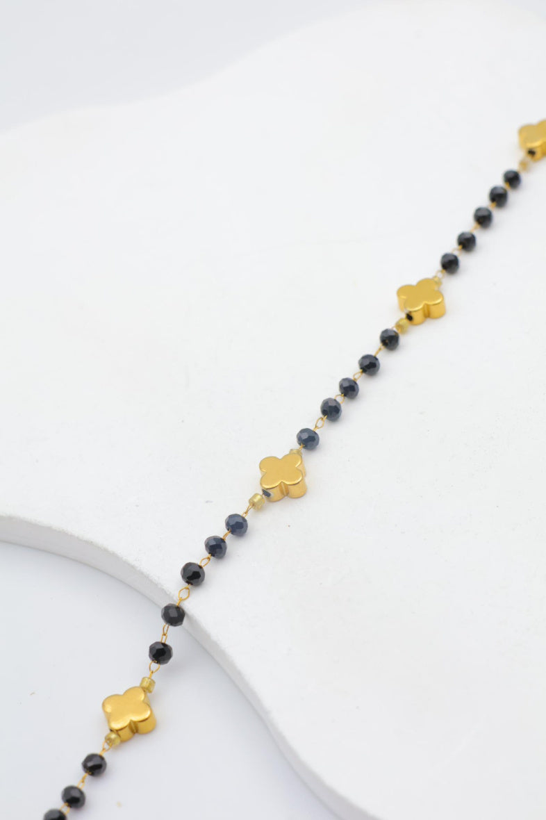 Bracelet en acier inoxydable - NOIR