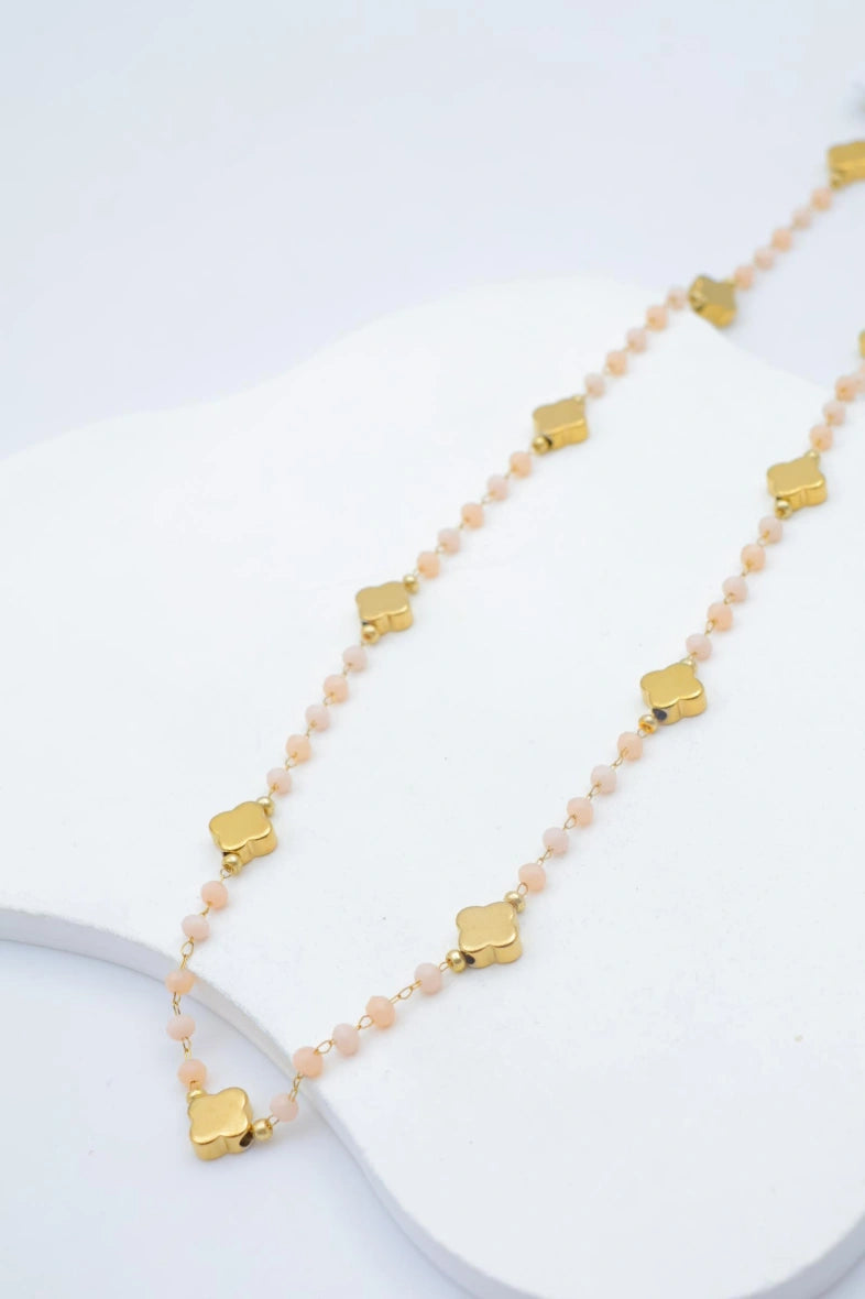 Collier en acier inoxydable - BLANC