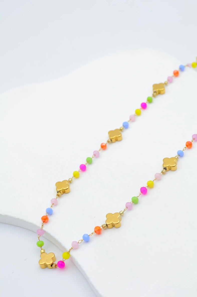 Collier en acier inoxydable - MULTICOLORE