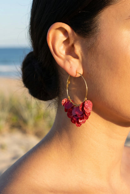 Boucles d’oreilles en acier inoxydable