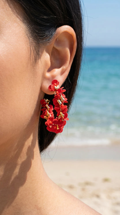 Boucles d’oreilles en acier inoxydable