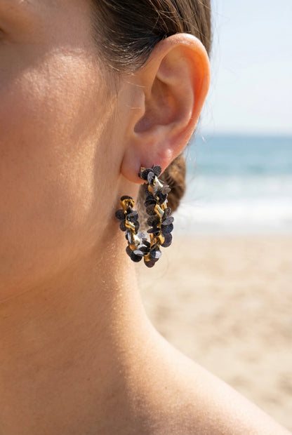 Boucles d’oreilles en acier inoxydable