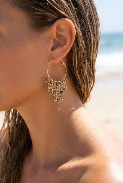 Boucles d’oreilles en acier inoxydable