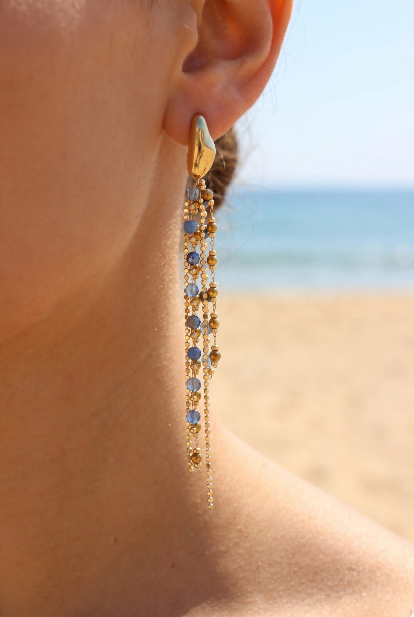 Boucles d’oreilles en acier inoxydable