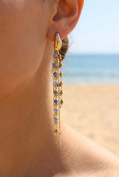 Boucles d’oreilles en acier inoxydable