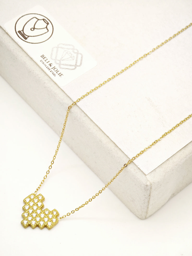 Collier en acier inoxydable - DORÉ