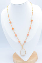 Collier en acier inoxydable - BLANC