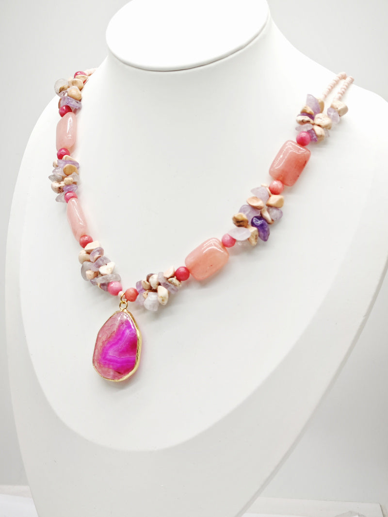 Collier en acier inoxydable - ROSE