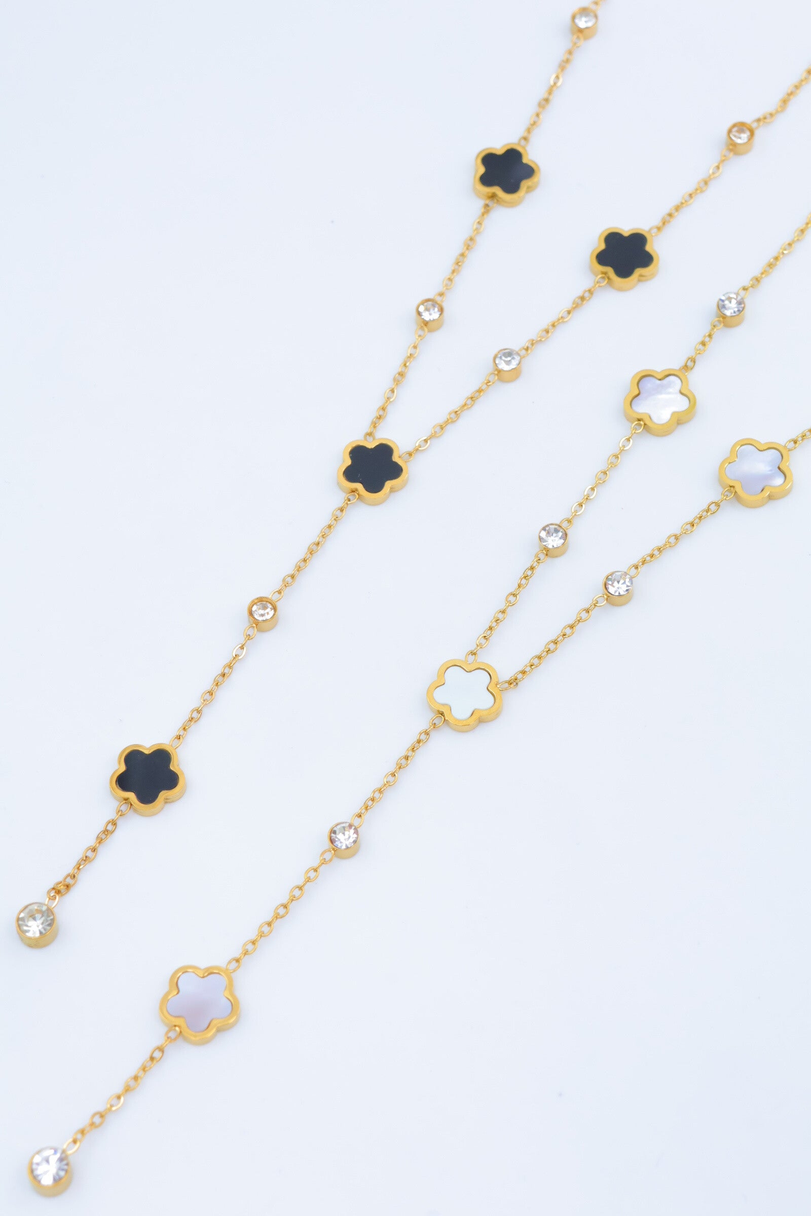 Collier en acier inoxydable - BLANC