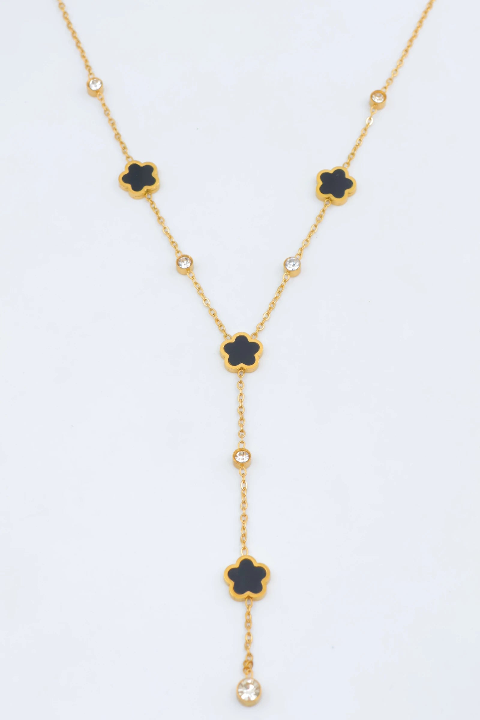 Collier en acier inoxydable - NOIR