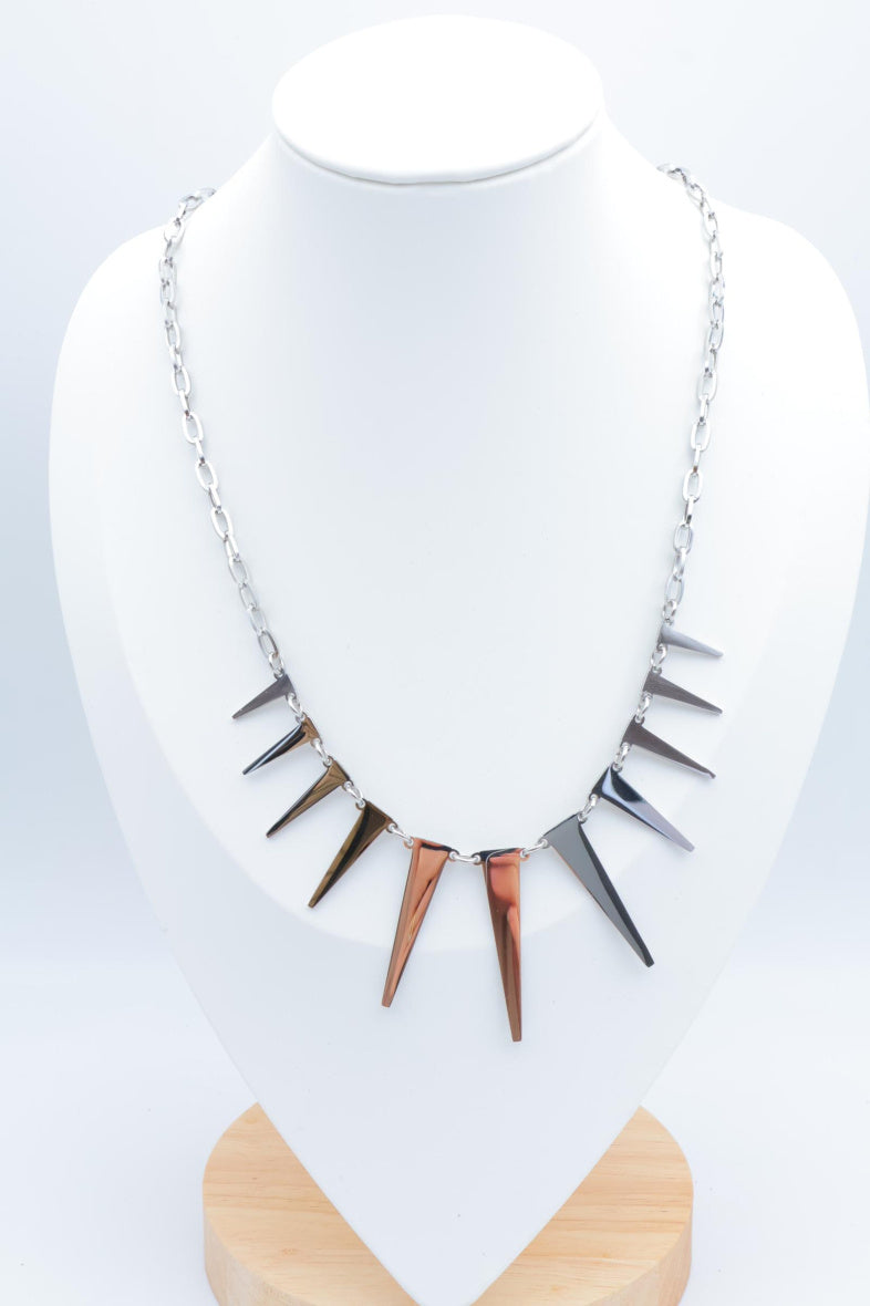Collier en acier inoxydable - ARGENT