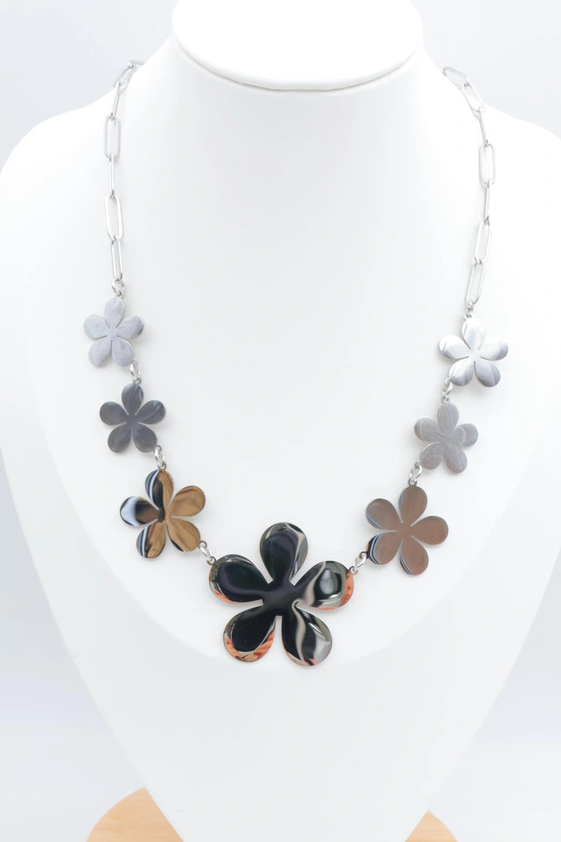 Collier en acier inoxydable - ARGENT