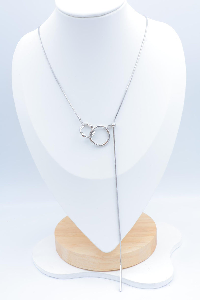 Collier en acier inoxydable - ARGENT
