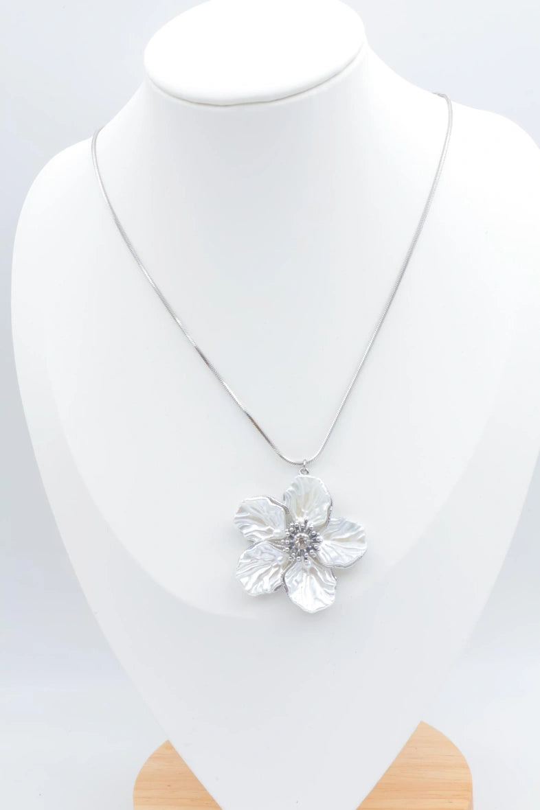 Collier en acier inoxydable - ARGENT