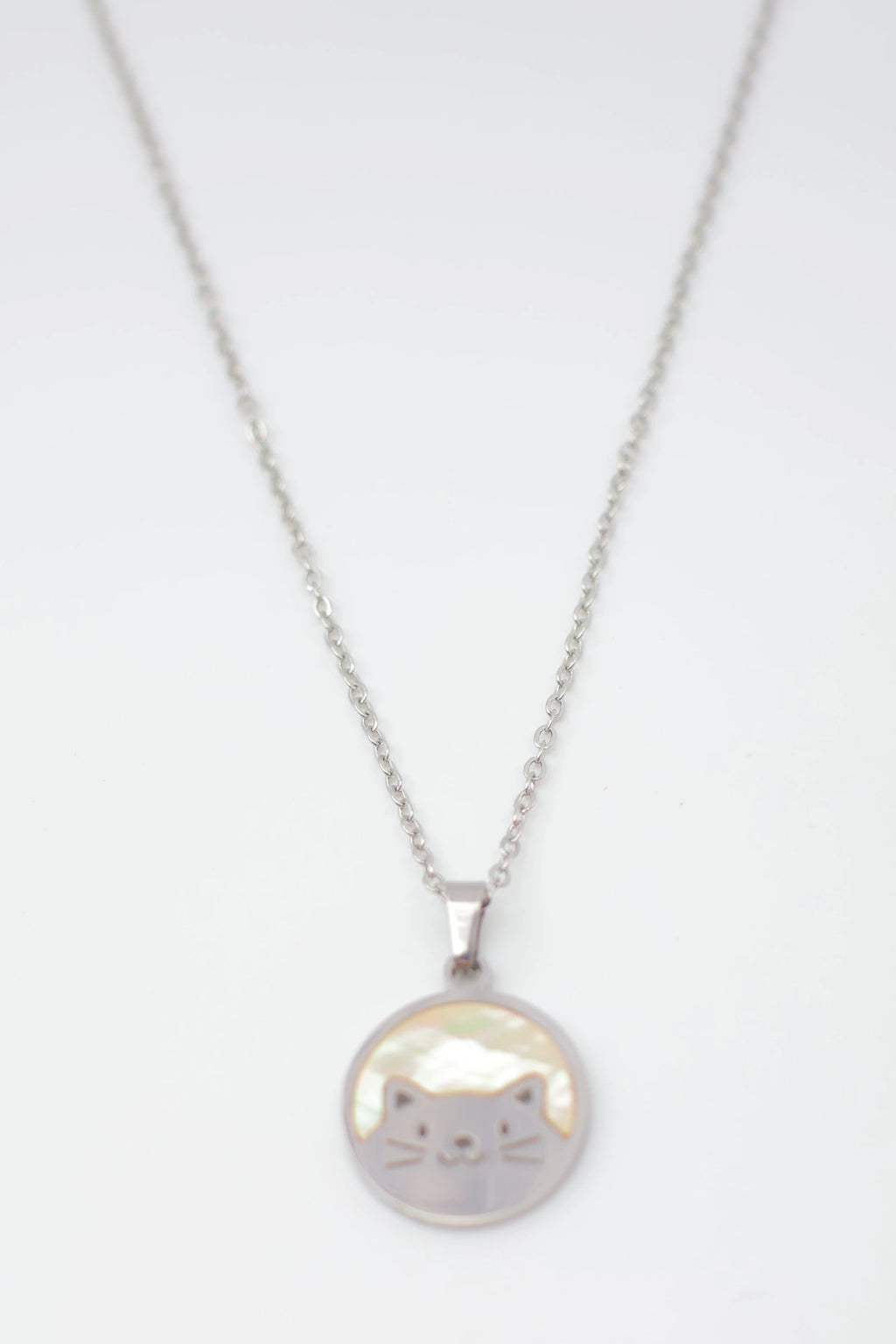 Collier en acier inoxydable - ARGENT