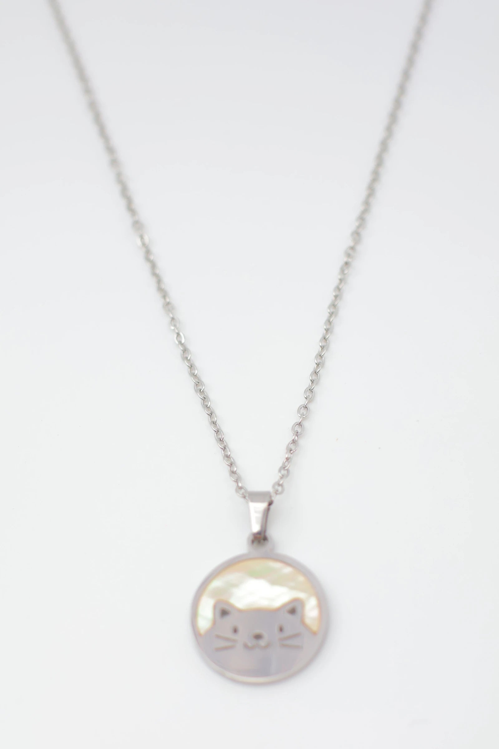 Collier en acier inoxydable - ARGENT