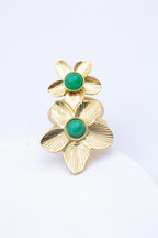Bague en acier inoxydable ajustable - VERT