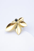 Bague en acier inoxydable ajustable - NOIR