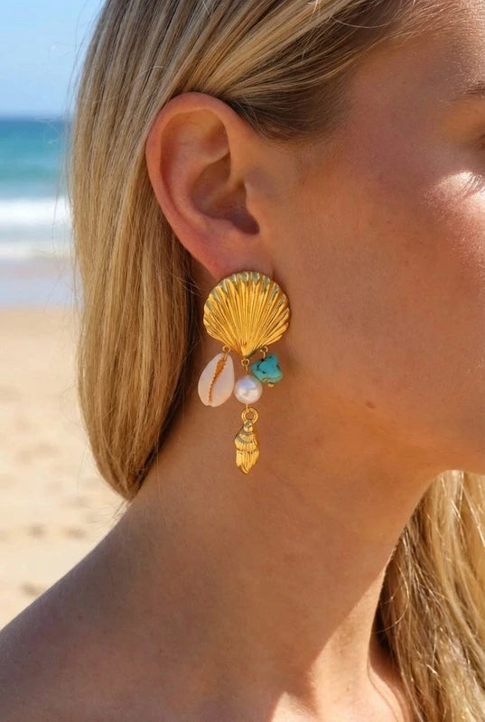 Boucles d’oreilles en acier inoxydable