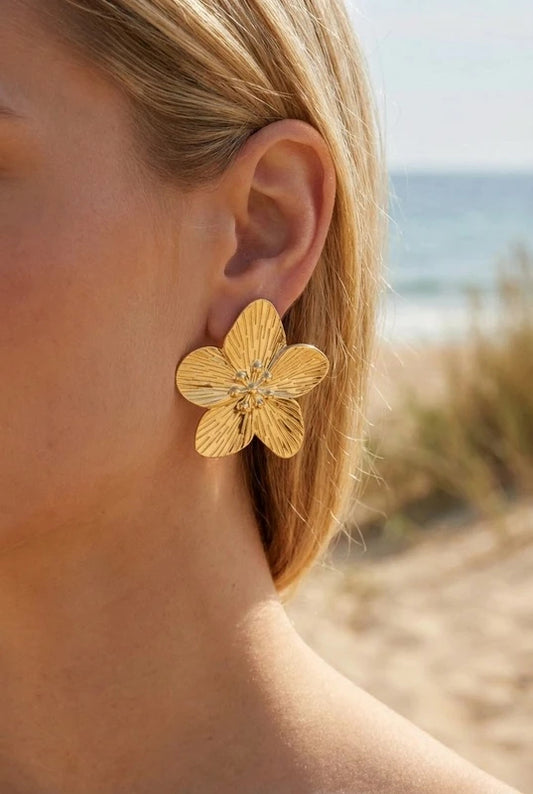 Boucles d’oreilles en acier inoxydable