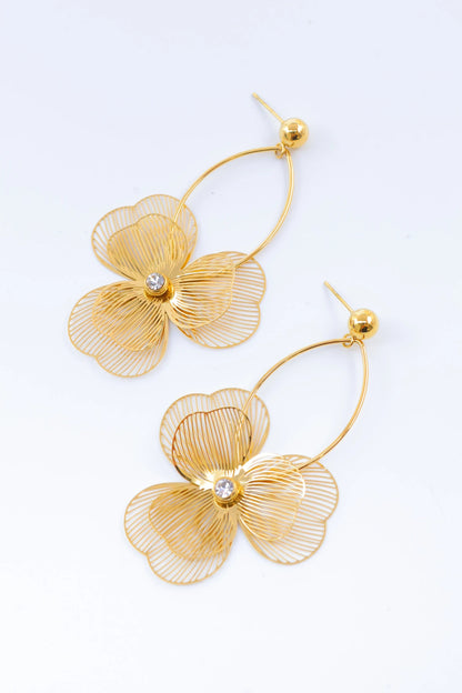Boucles d’oreilles en acier inoxydable