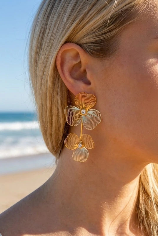 Boucles d’oreilles en acier inoxydable