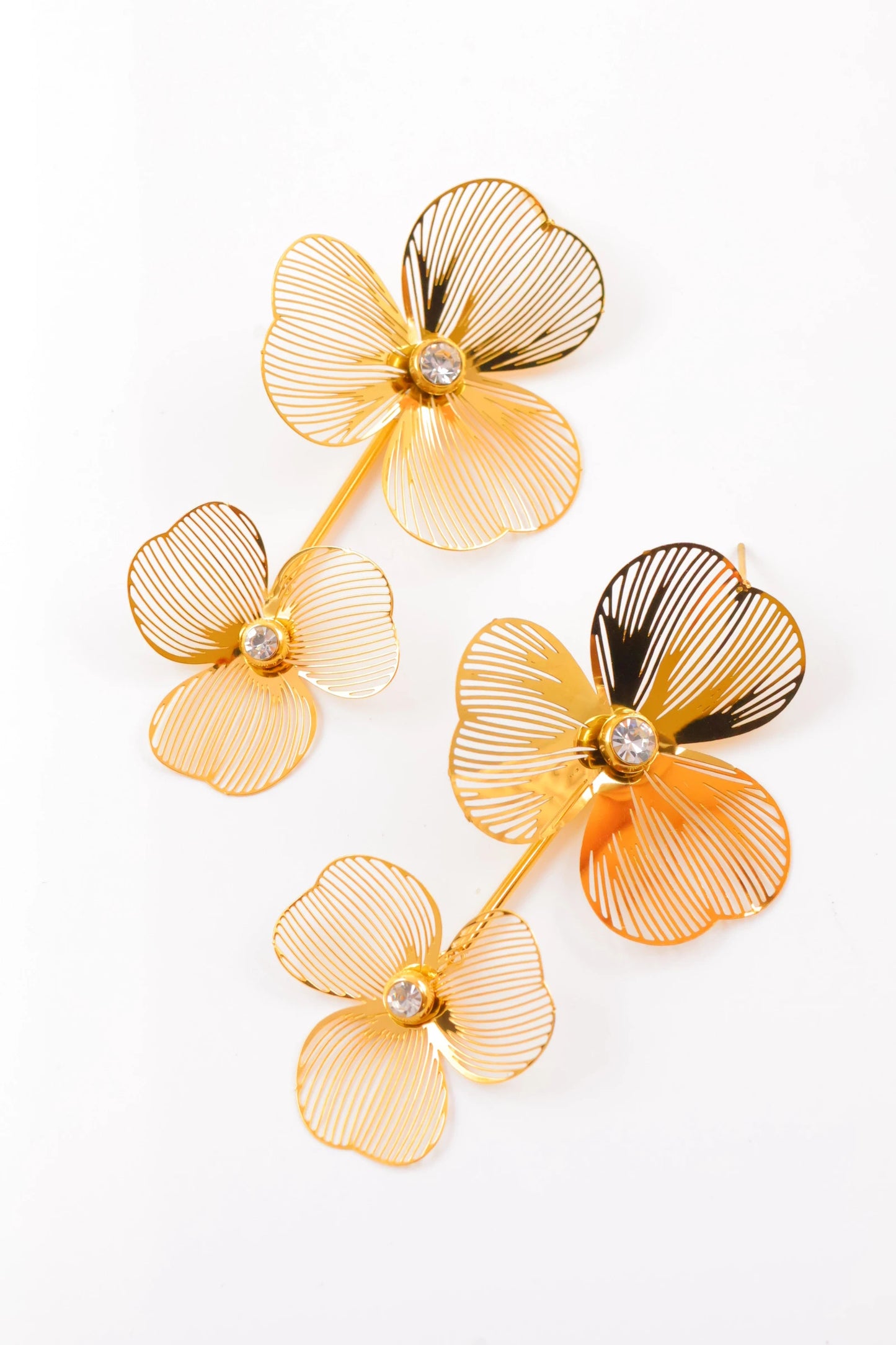 Boucles d’oreilles en acier inoxydable