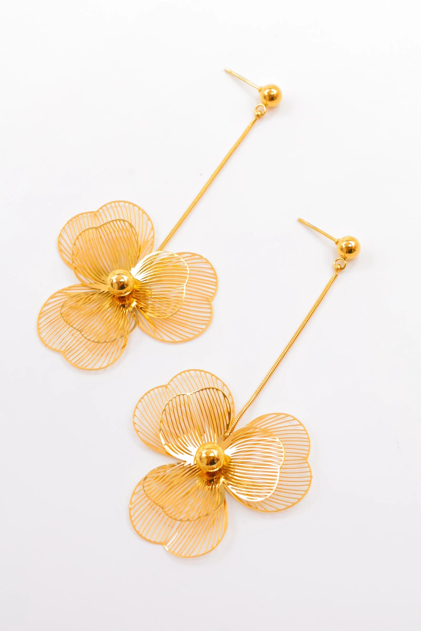 Boucles d’oreilles en acier inoxydable
