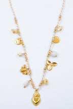 Collier en acier inoxydable - BLANC