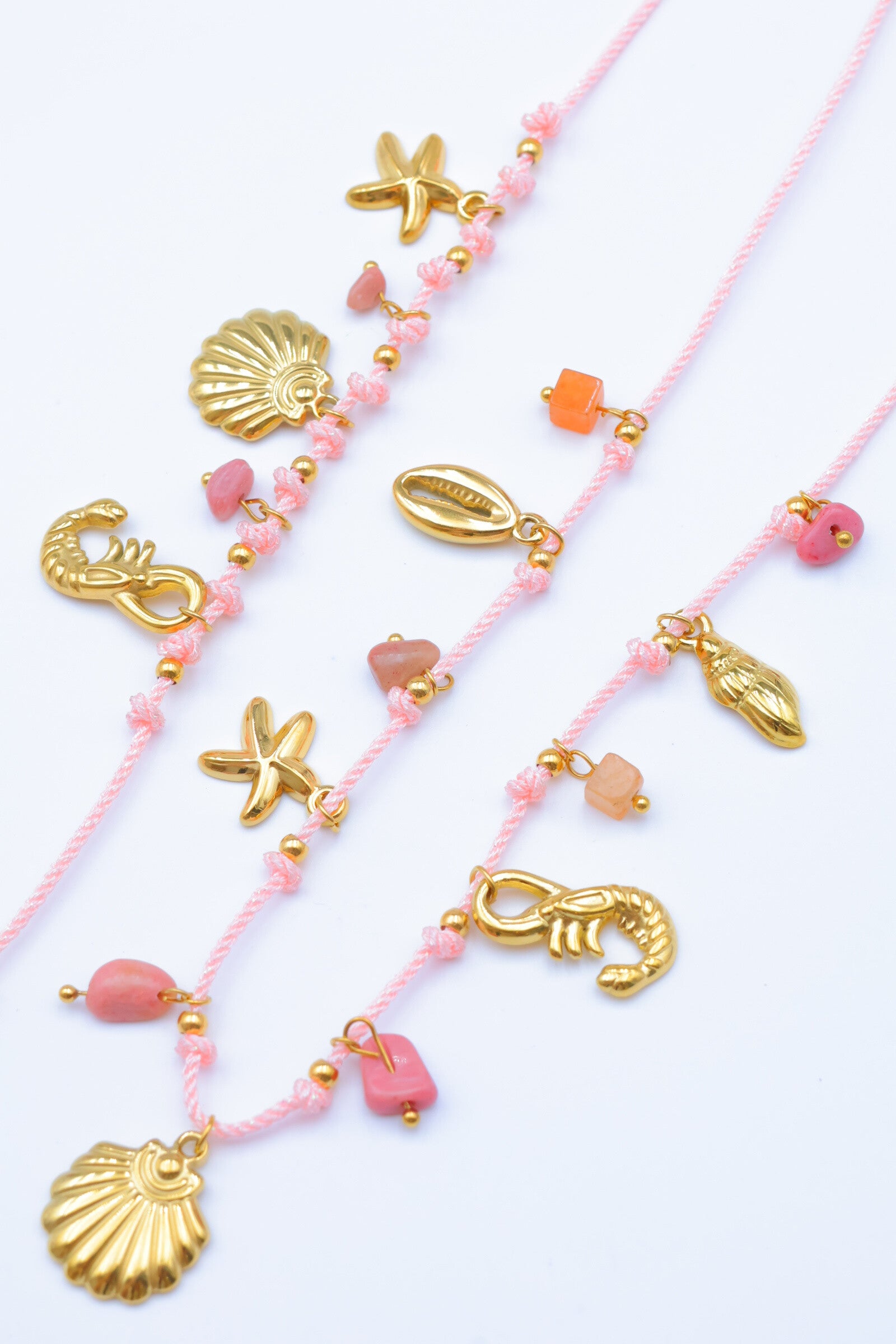 Parure de bijoux en acier inoxydable - ROSE