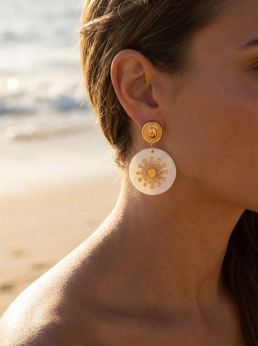 Boucles d’oreilles en acier inoxydable