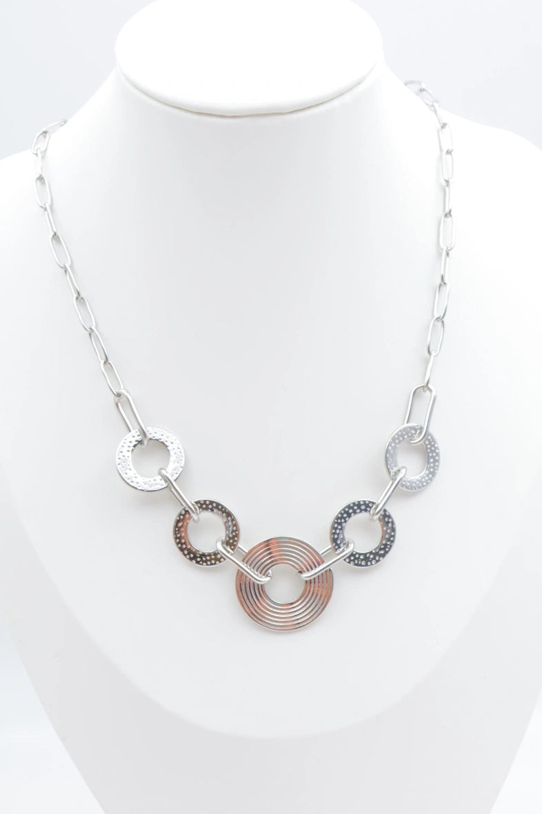 Collier en acier inoxydable - ARGENT