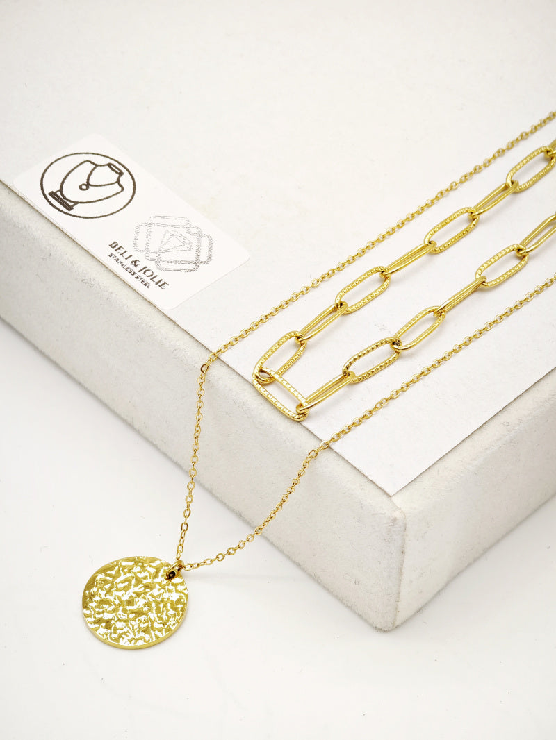 Collier en acier inoxydable - DORÉ