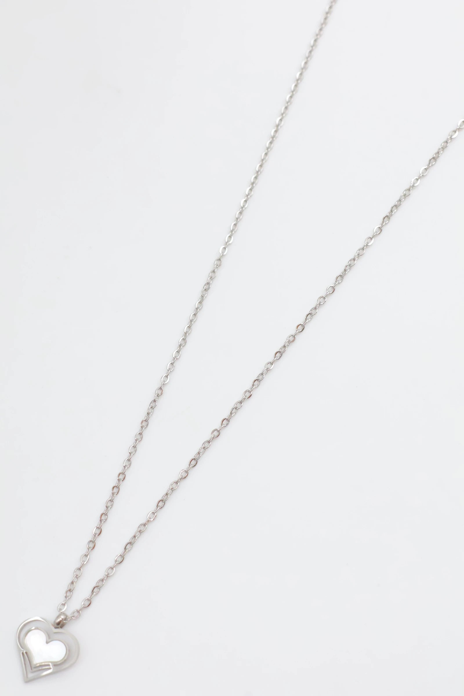 Collier en acier inoxydable - ARGENT