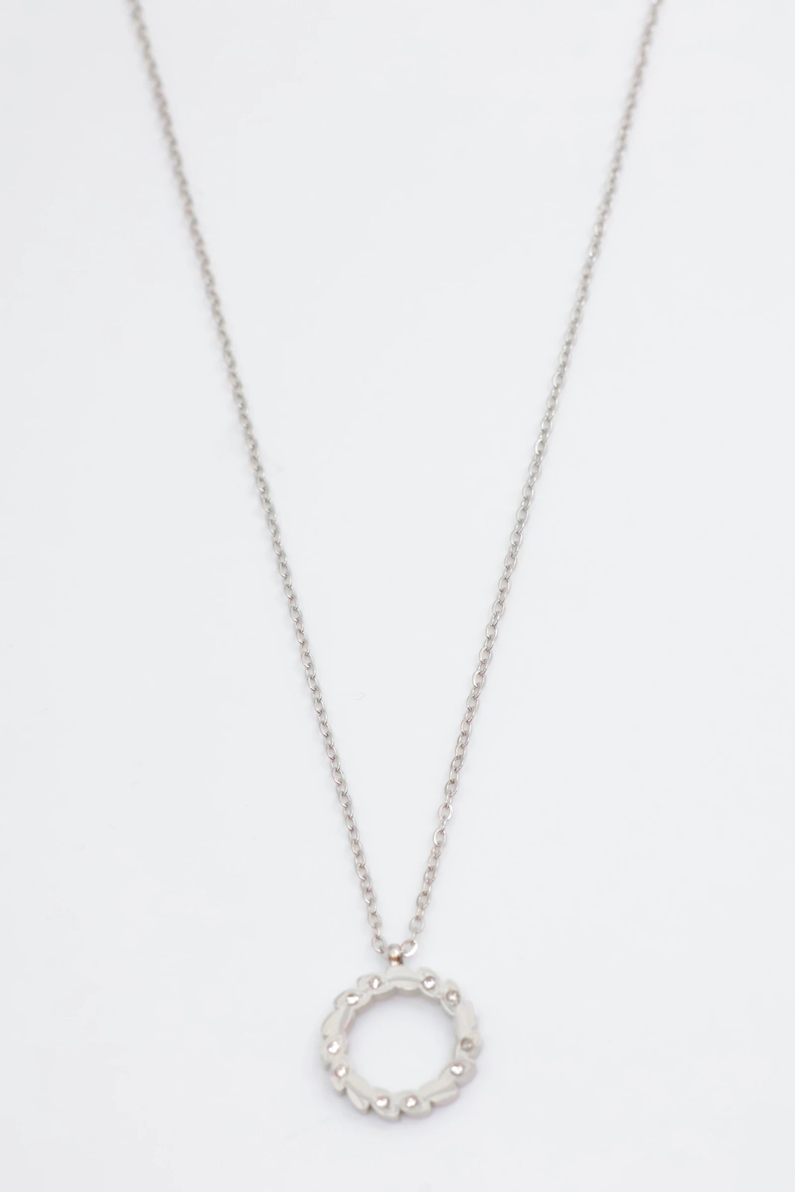 Collier en acier inoxydable - ARGENT