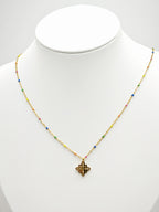 Collier en acier inoxydable - MULTICOLORE
