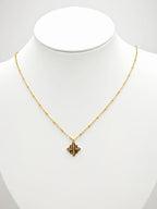 Collier en acier inoxydable - ORANGE
