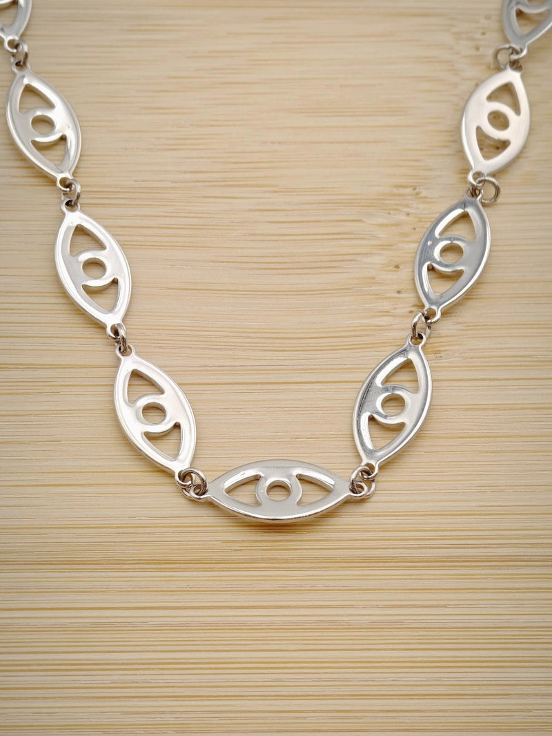 Collier en acier inoxydable - ARGENT